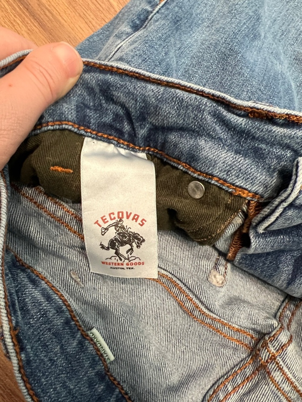 Tecovas Straight Jeans Standard Size 30 X 32 - Picture 3 of 13